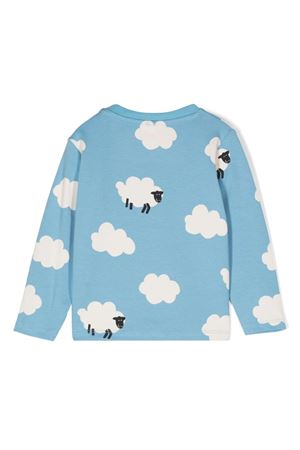 tshirt in cotone blu STELLA McCARTNEY KIDS | TV8050Z2019630MC